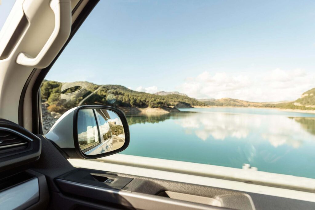 Kokolis Car Rental beautiful-view-nature-lake-from-car-kefalonia-car-kokolis