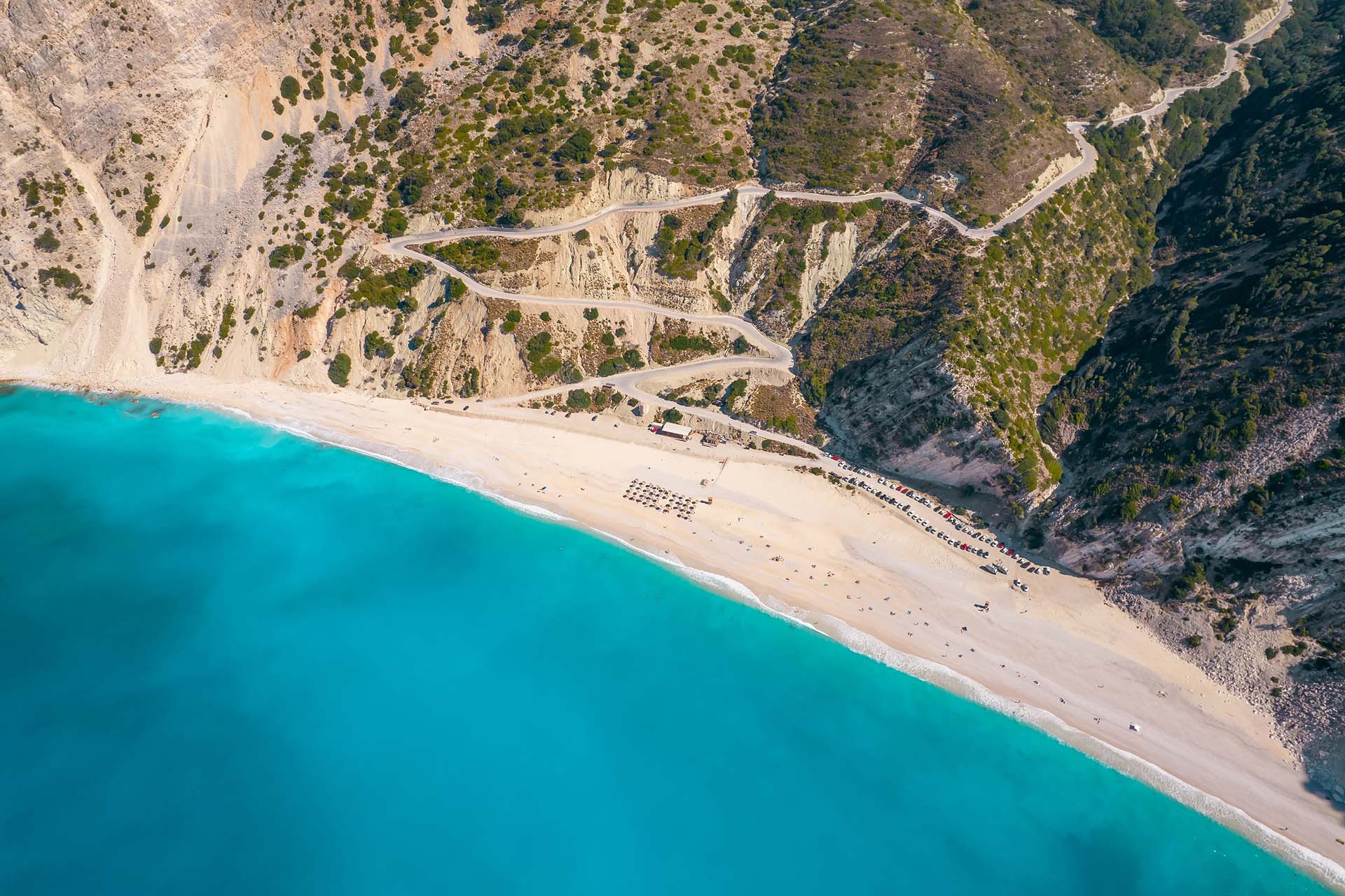 Kokolis Car Rental kefalonia beach